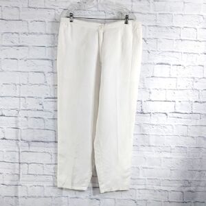 🔵BOGO FREE🔵 Lino USA Linen Rayon Creme Pants Sz 3X
